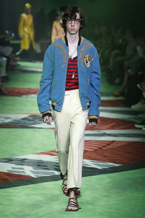 2017 mens gucci lineup video|See every look from the Men’s Spring Summer 2017 .